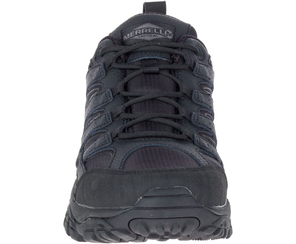 Buty Sportowe Merrell Męskie Czarne - Moab 2 Tactical - 503846-MDX